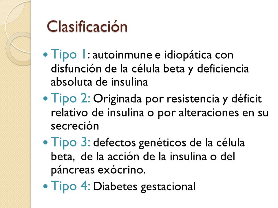 definición de diabetes tipo 4